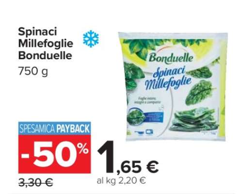 Spinaci Millefoglie Bonduelle