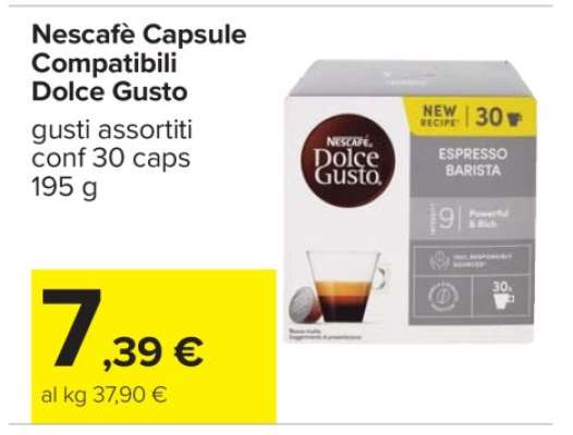 Nescafè Capsule Compatibili Dolce Gusto