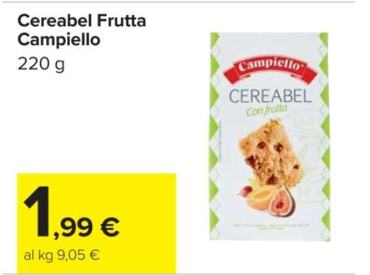 Cereabel Frutta Campiello