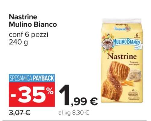 Nastrine Mulino Bianco