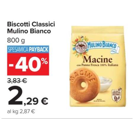 Biscotti Classici Mulino Bianco