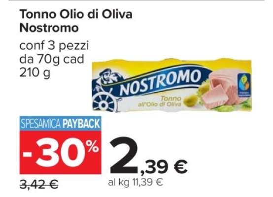 Tonno Olio di Oliva Nostromo