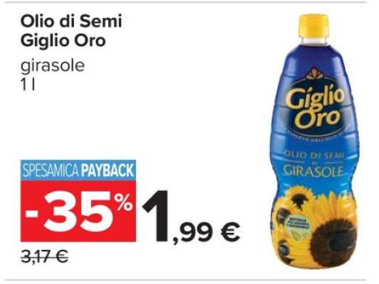 Olio di Semi Giglio Oro