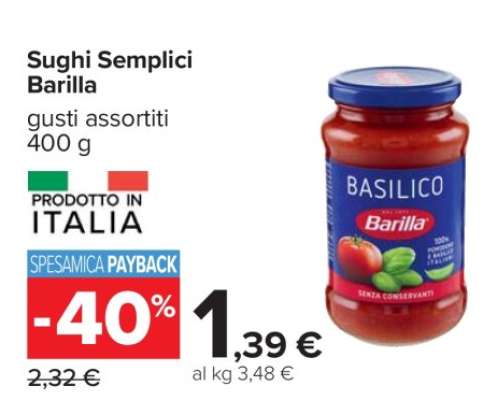 Sughi Semplici Barilla