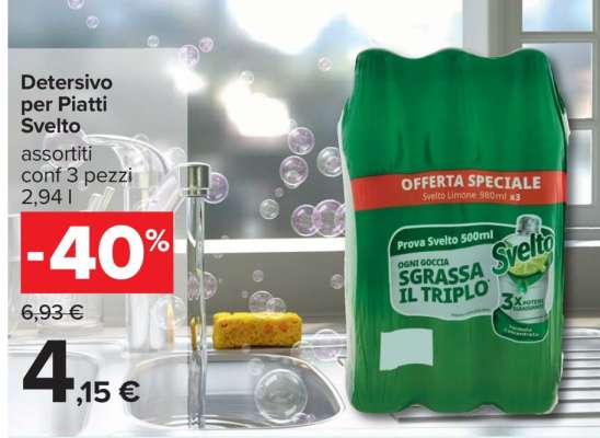 Detersivo per Piatti Svelto