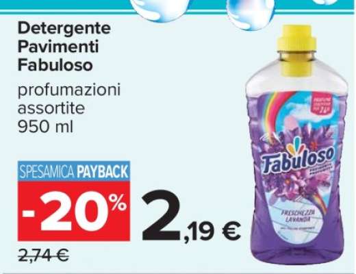 Detergente Pavimenti Fabuloso