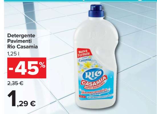 Detergente Pavimenti Rio Casamia