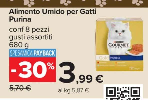 Alimento Umido per Gatti Purina