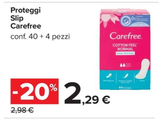PROTEGGI SLIP CAREFREE