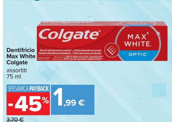 Dentifricio Max White Colgate