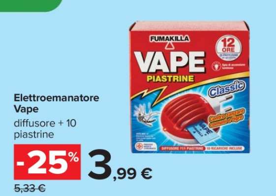 Elettroemanatore Vape