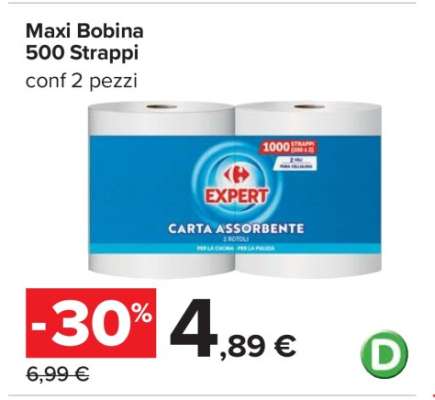 Maxi Bobina 500 Strappi