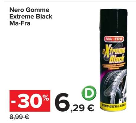 Nero Gomme Extreme Black Ma-Fra