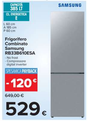 Frigorifero Combinato Samsung RB33B610ESA