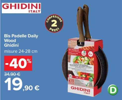 Bis Padelle Daily Wood Ghidini