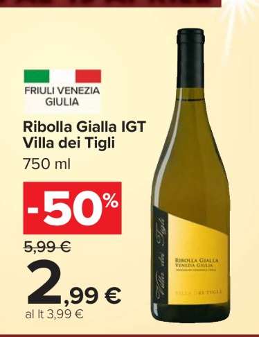 Ribolla Gialla IGT Villa dei Tigli