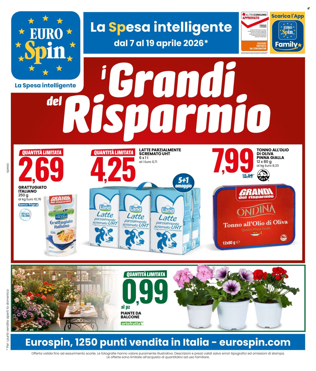 Volantino EuroSpin - 7/4/2026 - 19/4/2026. Pagina 1