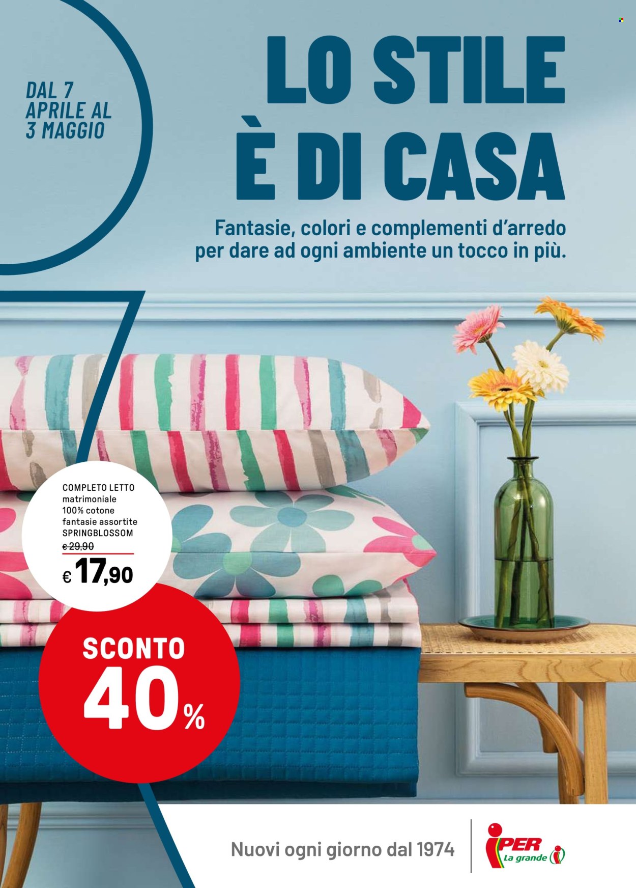 Volantino Iper, La grande i - 7/4/2026 - 3/5/2026. Pagina 1