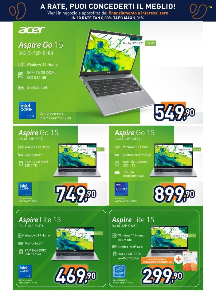 Volantino Unieuro - 3/4/2026 - 16/4/2026. Pagina 3