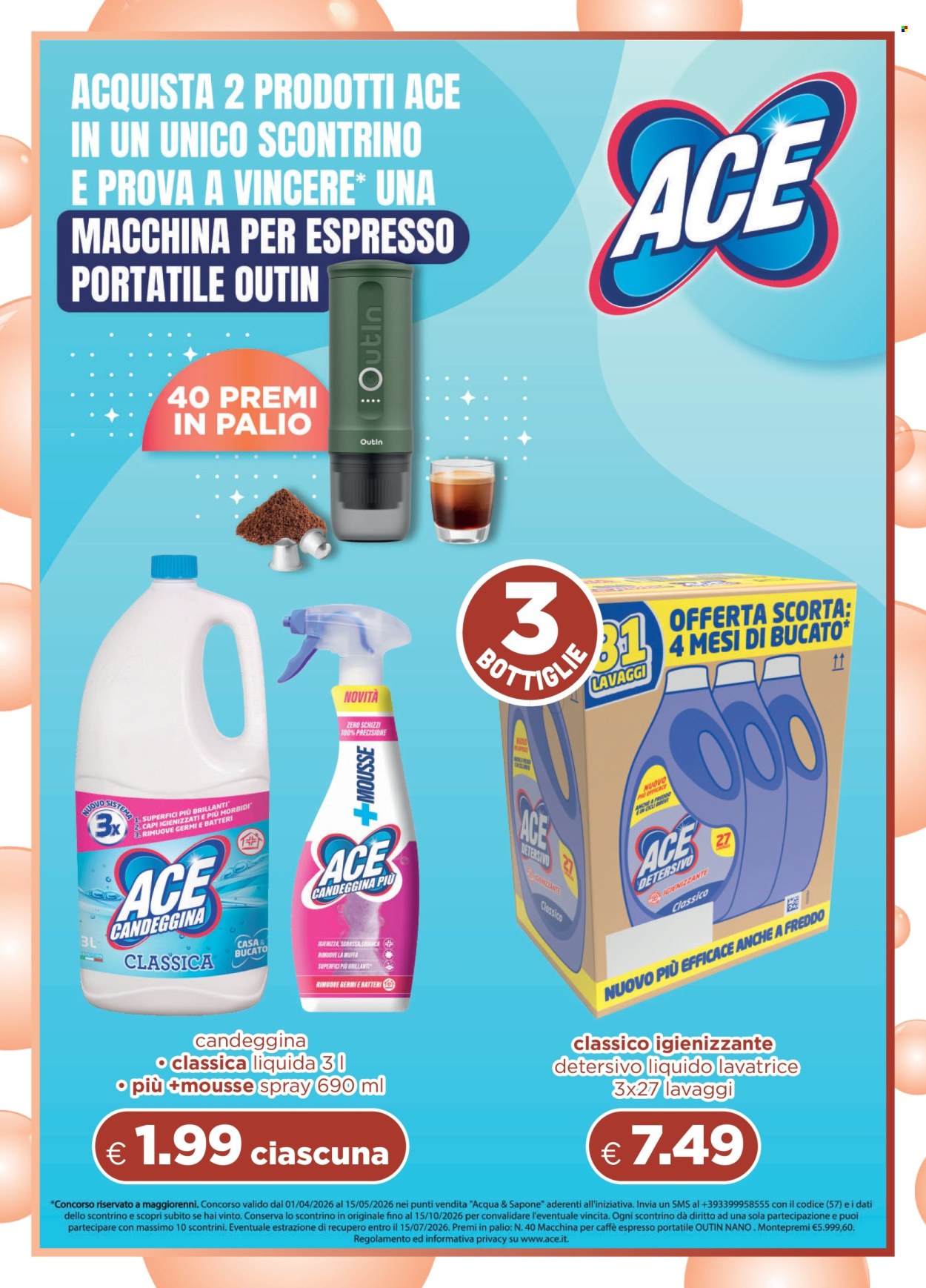 Volantino Acqua & Sapone - 5/4/2026 - 25/4/2026. Pagina 2