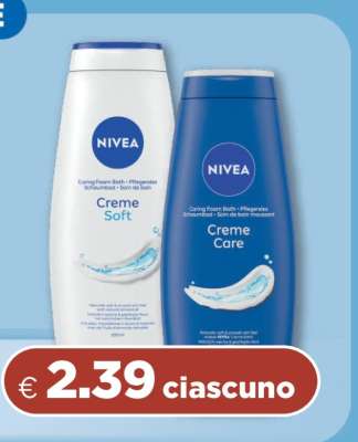 NIVEA Creme Soft e Creme Care