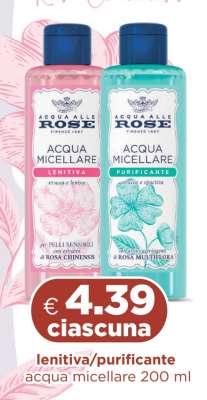 Acqua alle Rose Acqua Micellare