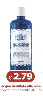 ACQUA DISTILLATA ALLE ROSE