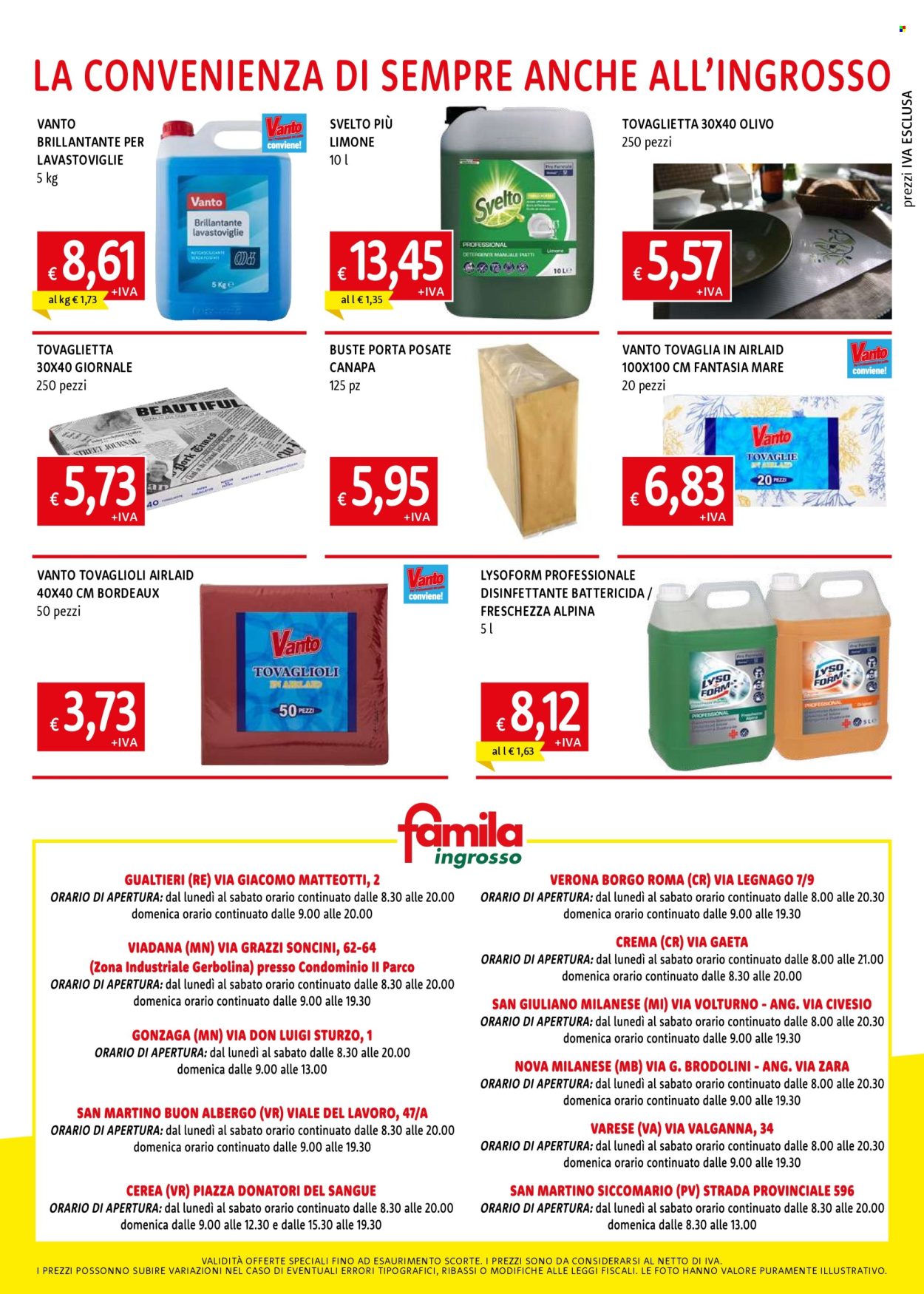 Volantino Famila - 7/4/2026 - 22/4/2026. Pagina 8