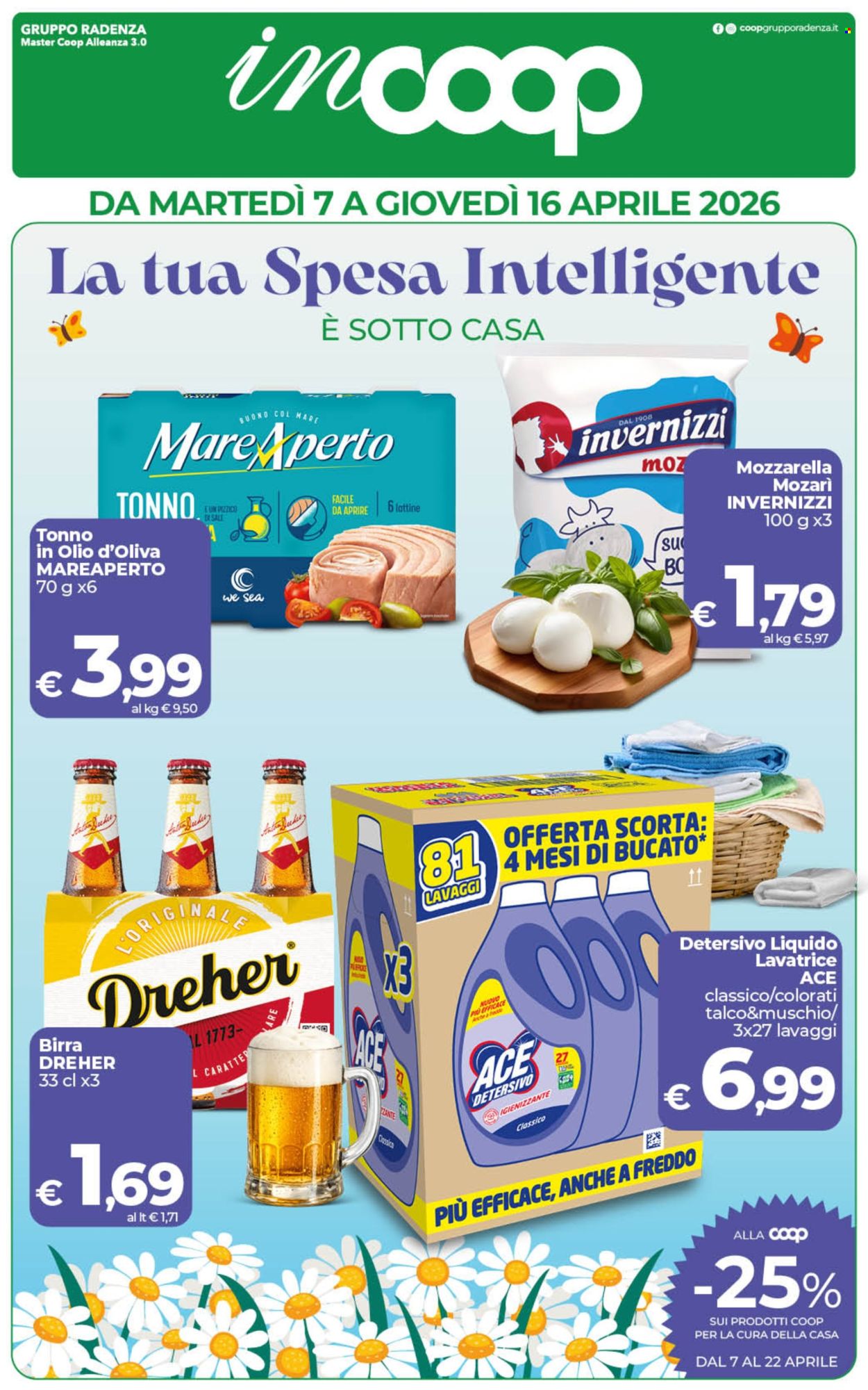 Volantino Coop - 7/4/2026 - 16/4/2026. Pagina 1