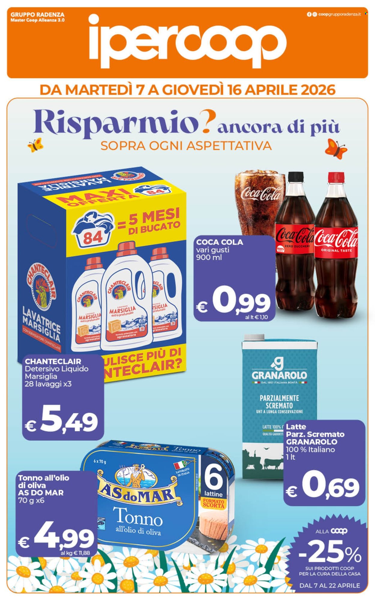 Volantino Coop - 7/4/2026 - 16/4/2026. Pagina 1