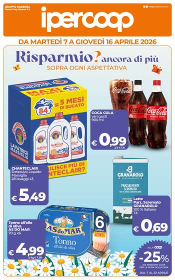 Volantino Coop - 7/4/2026 - 16/4/2026.