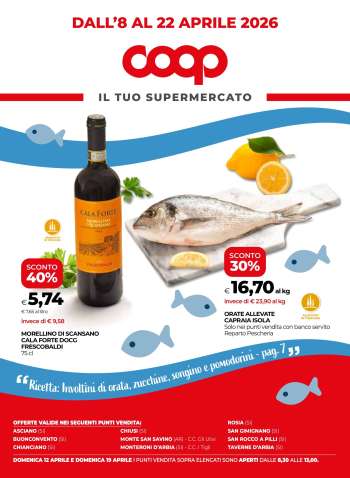 Volantino Coop - 8/4/2026 - 22/4/2026.