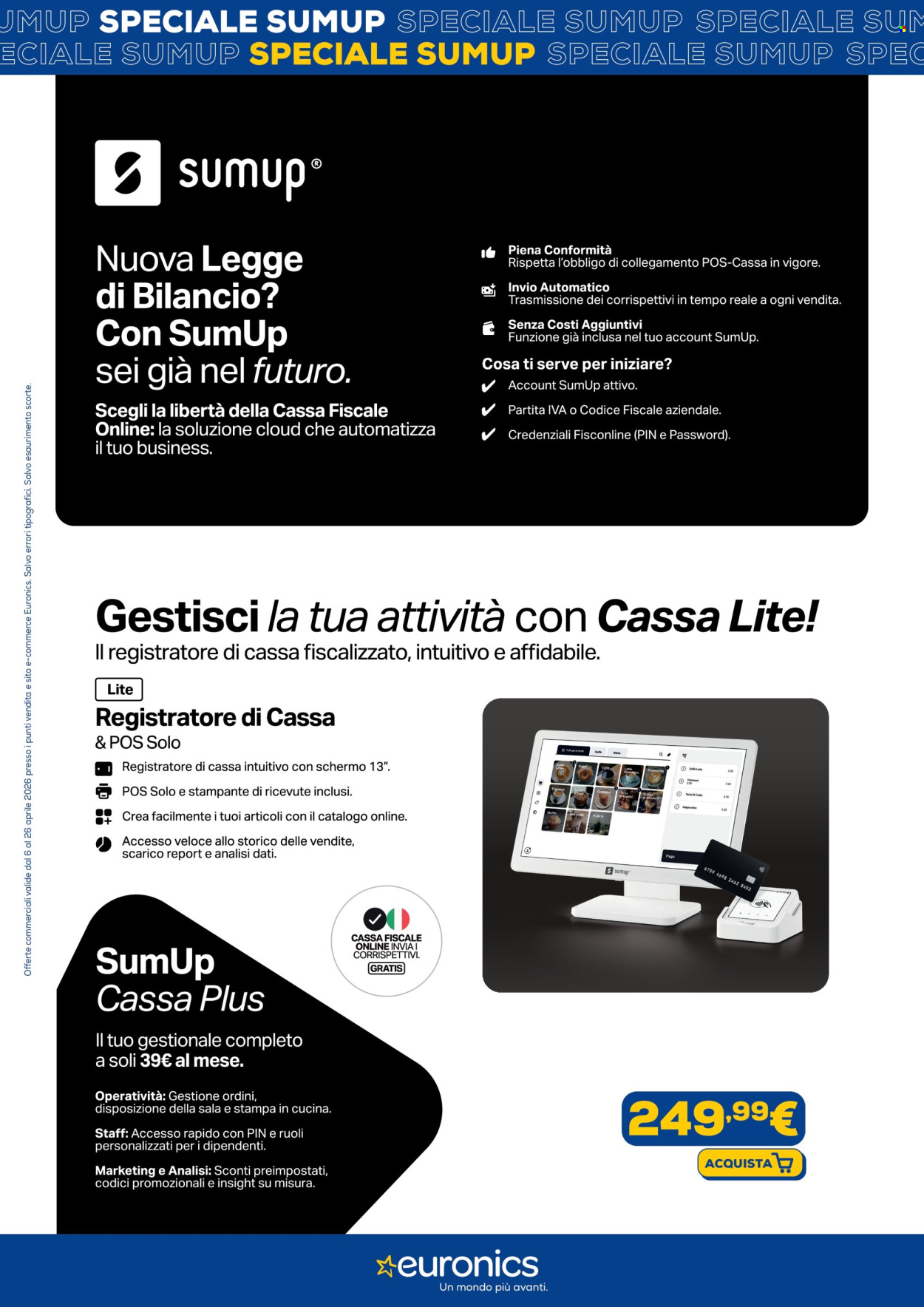 Volantino Euronics - 6/4/2026 - 26/4/2026. Pagina 2