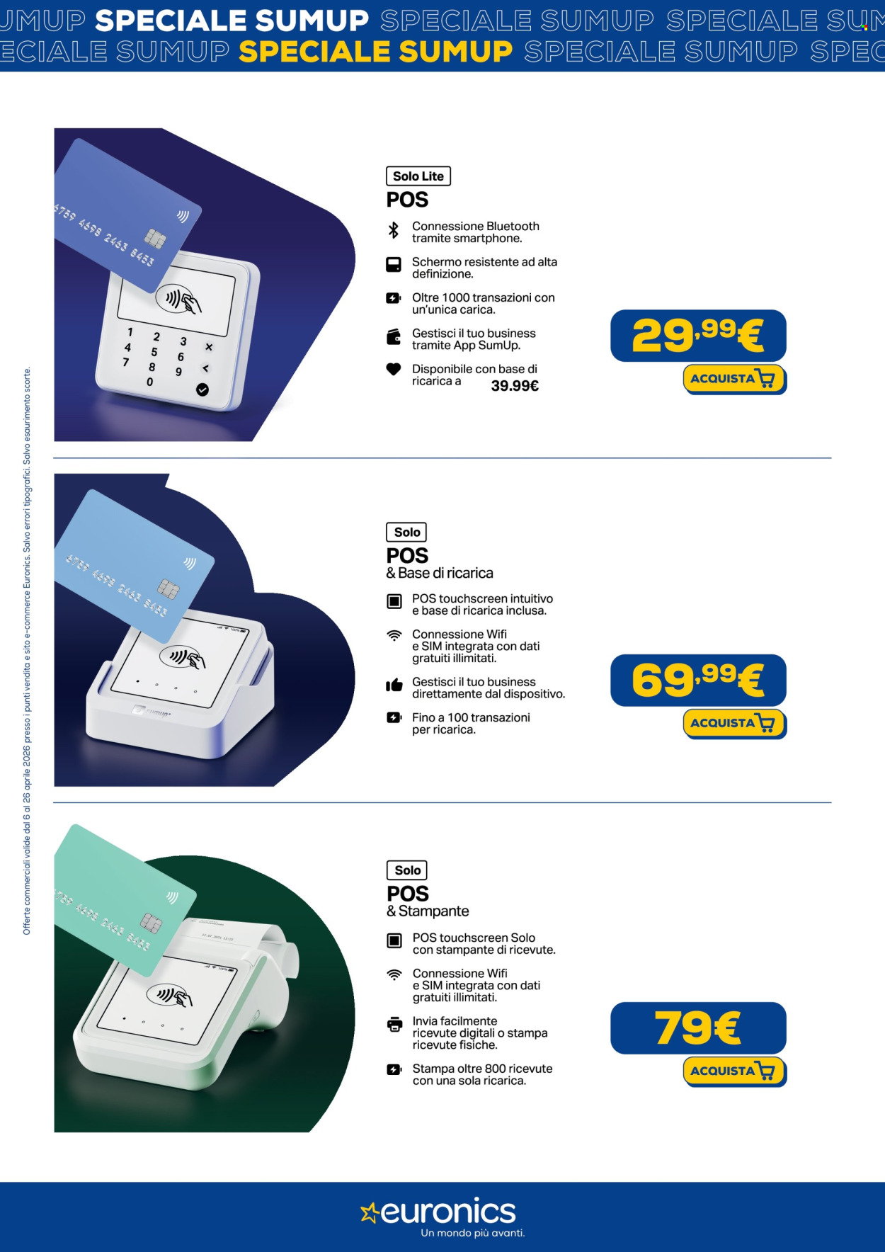Volantino Euronics - 6/4/2026 - 26/4/2026. Pagina 3