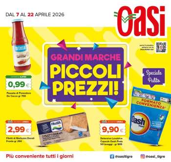 Volantino Oasi - 7/4/2026 - 22/4/2026.