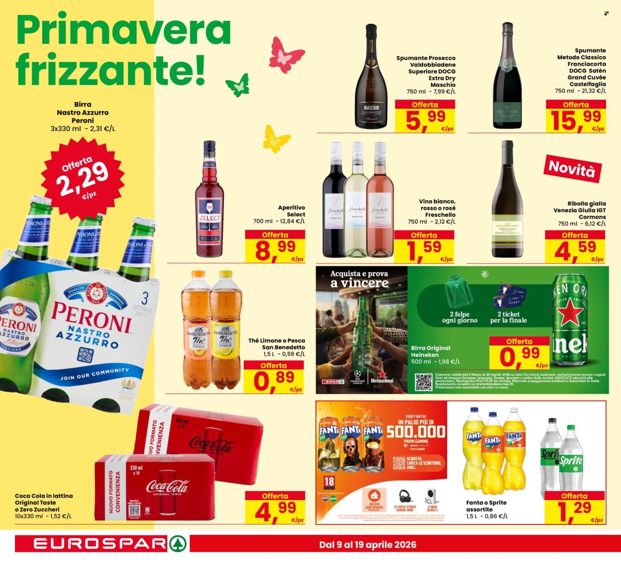 Volantino Eurospar - 9/4/2026 - 19/4/2026. Pagina 14