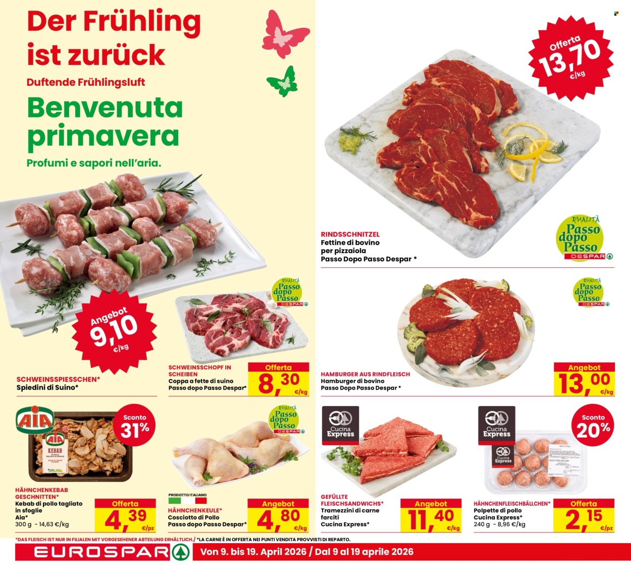 Volantino Eurospar - 9/4/2026 - 19/4/2026. Pagina 4