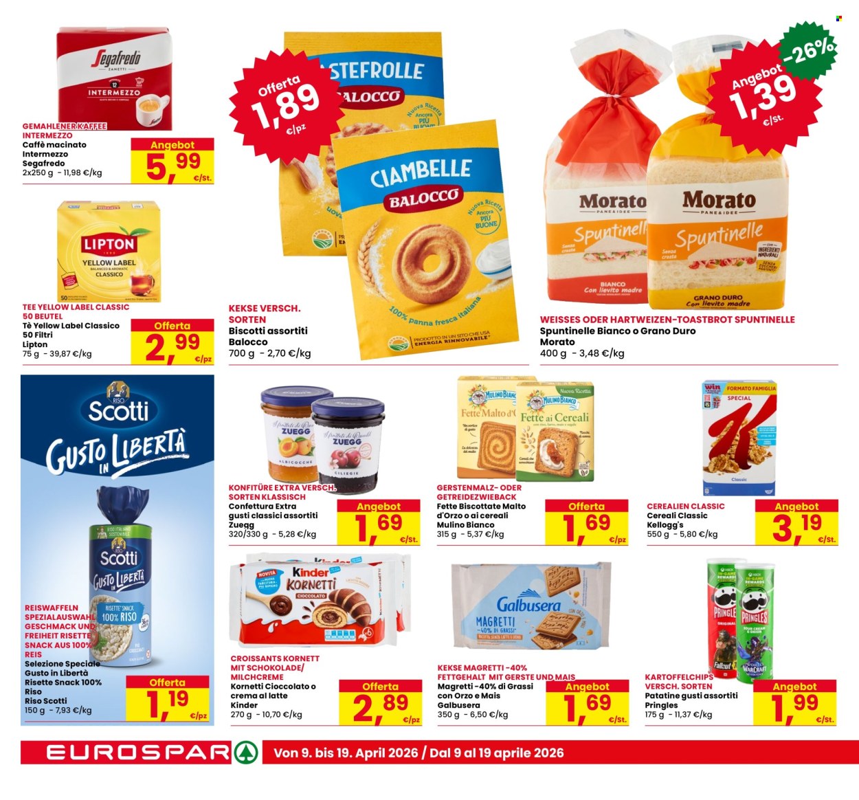 Volantino Eurospar - 9/4/2026 - 19/4/2026. Pagina 12