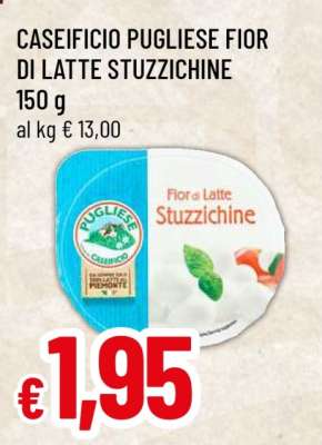 CASEIFICIO PUGLIESE FIOR DI LATTE STUZZICHINE