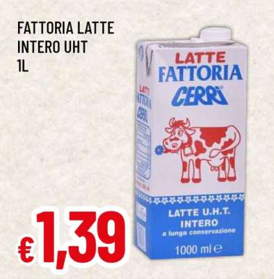 FATTORIA LATTE INTERO UHT