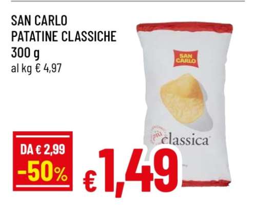 SAN CARLO PATATINE CLASSICHE