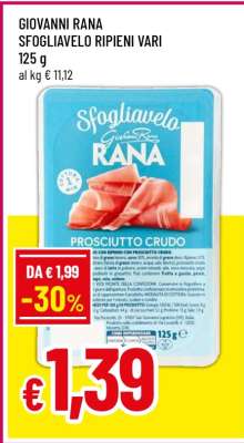 GIOVANNI RANA SFOGLIAVELO RIPIENI VARI