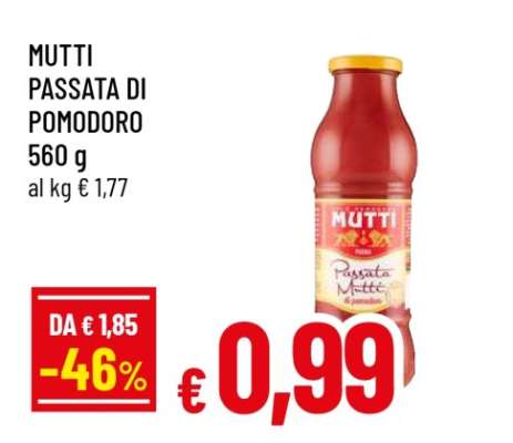 MUTTI passata di pomodoro