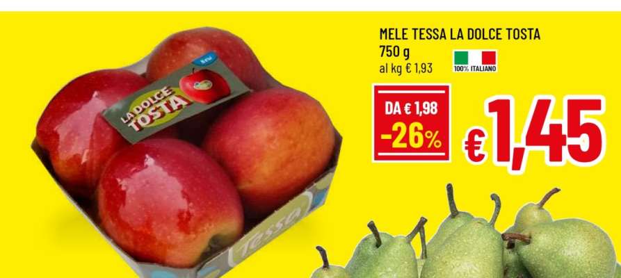 MELE TESSA LA DOLCE TOSTA