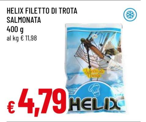 HELIX FILETTO DI TROTA SALMONATA