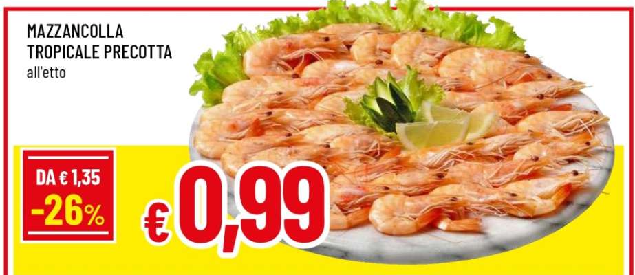 Mazzancolla tropicale precotta