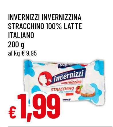 INVERNIZZI INVERNIZZINA STRACCHINO 100% LATTE ITALIANO