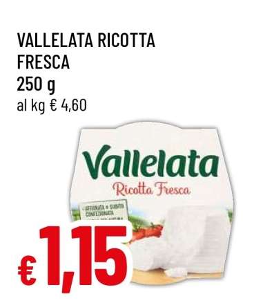 VALLELATA Ricotta fresca