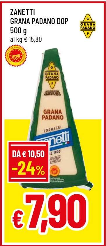 Zanetti Grana Padano DOP