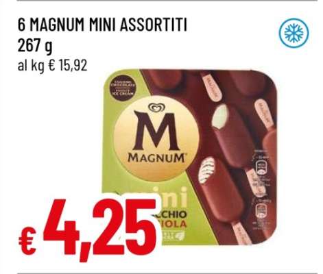 6 MAGNUM MINI ASSORTITI